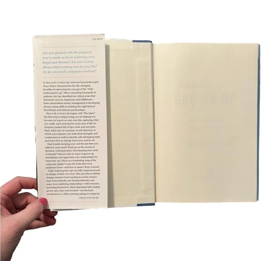 (Book) “How To Be A Grown Up: The 10 Secret Skills Everyone…,”By Stacy Kaiser.